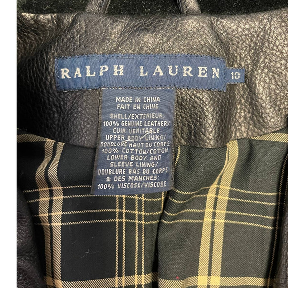 Ralph Lauren Late 90s Leather Jacket - Picture 7 of 11